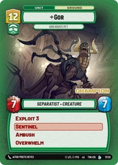 Gor - Grievous's Pet (Champion) - Organized Play Promos (OPP)